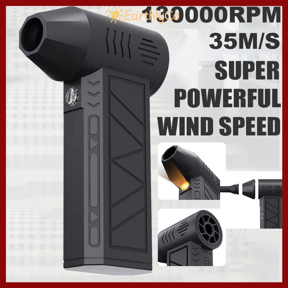 [Giao hàng từ Việt Nam] EARTHLYCO 130000RPM Turbofan, Mạnh mẽ với đèn pin Quạt phản lực công suất ca