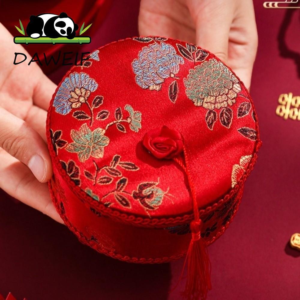 Bộ chỉ kim DAWEIF, Hộp chỉ kim cưới di động truyền thống, May hiện vật kim may cầm tay Thủ công chỉ 