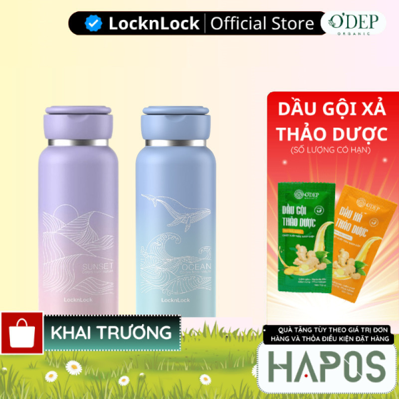 Bình giữ nhiệt 650ml Sling Ring Tumbler Locknlock Chính hãng LHC4321 - HAPOS LBE