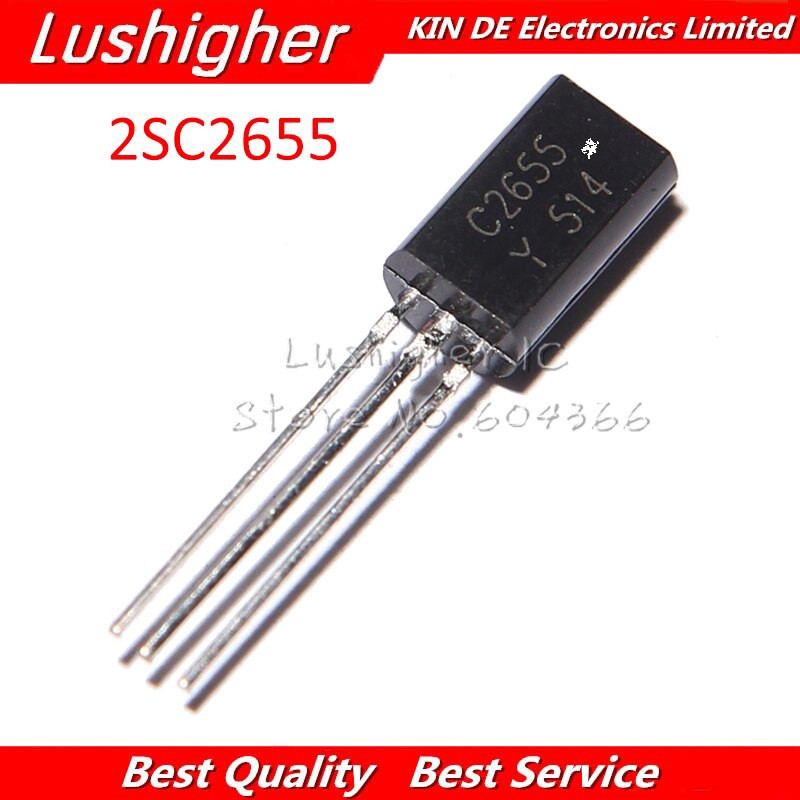 Bộ 50 2SC2655 TO-92 C2655 TO92 C2655-Y công suất thấp 2A 60V miễn phí vận chuyển