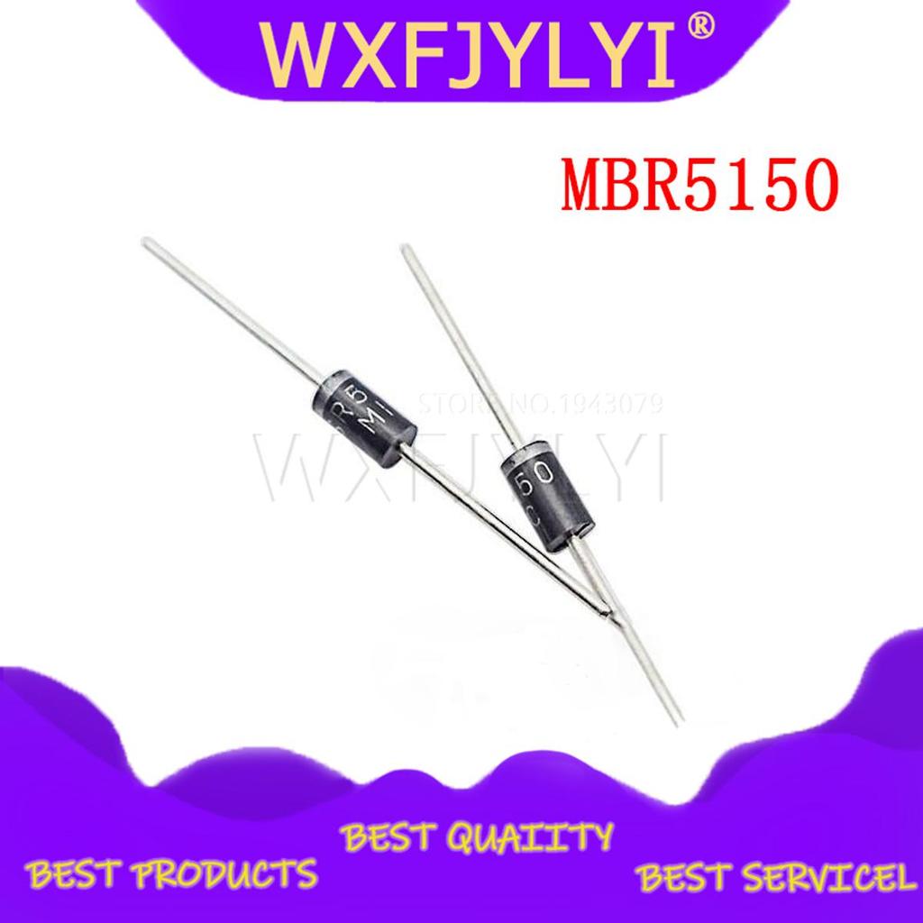 1 Cái / lốc Điốt Schottky SR5150 SB5150 MBR5150 Chơi
