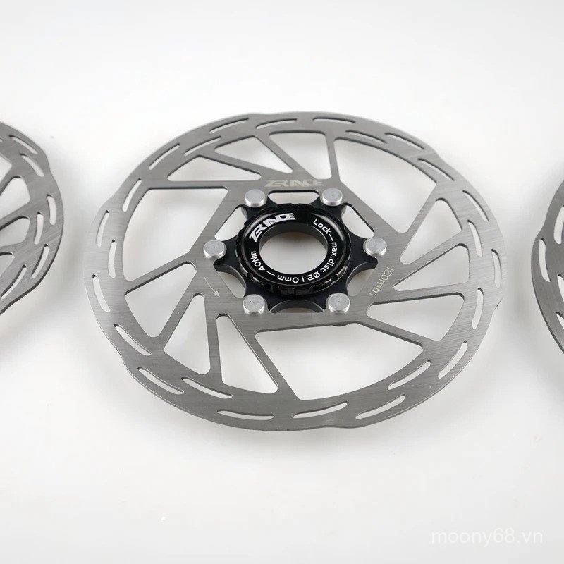 ZRACE Khóa Trung Tâm Đĩa Phanh Tản Nhiệt Hiệu Quả cho Xe Đạp Đường Bộ MTB