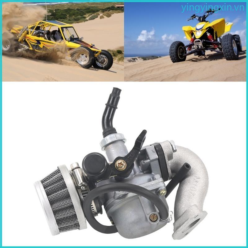 Bộ chế hòa khí đa năng YIN PZ19 19mm Carb cho 70 90 110cc ATV Quad 4Wheeler Dirt Bike Xe máy Xe máy 