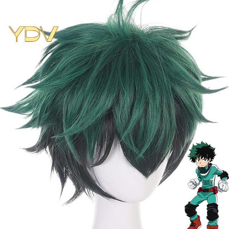 [YDV] Anime My Hero Academia Izuku Midoriya Cosplay Wig Boku Hero Academia Academy Cosplay Hair Izuk