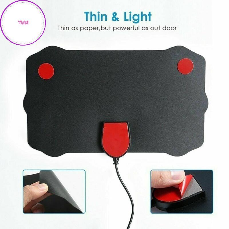 Yiyi 5000 Mile Range HDTV Ăng-ten 4K HD TV kỹ thuật số trong nhà Bộ khuếch đại tín hiệu trên không V