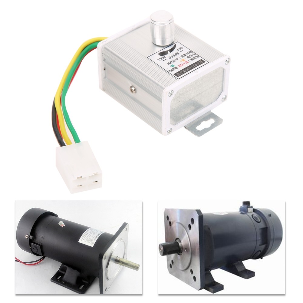 Treee DC Motor Governor Tay nghề tinh xảo 12V 500W cho xe đạp ngoài trời Phụ kiện thay thế xe đạp đi