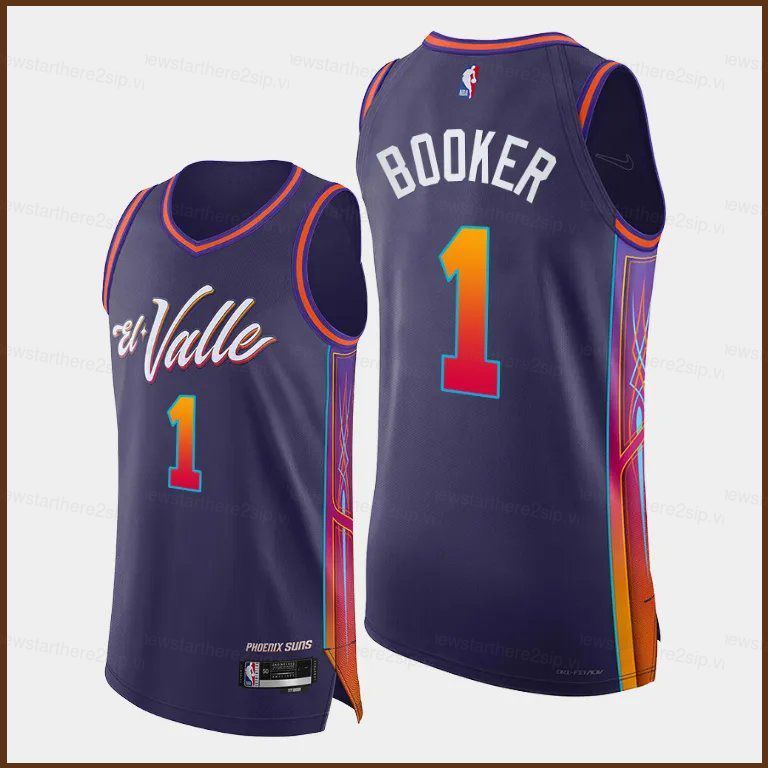 Áo jersey Phoenix Suns DeAndre Ayton phiên bản thành phố, phù hợp unisex