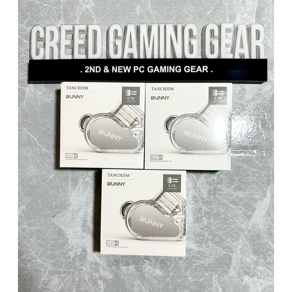 (Tặng thẻ hương) Tai Nghe TANCHJIM Bunny – In-Ear Dynamic IEM + DSP Type-C/3.5mm: PET-Ti, Double-Cha