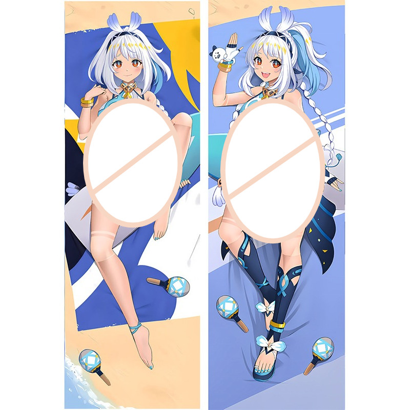 Genshin Impact Mualani Hing Body Gối Đệm Chăn Ga Gối Dakimakura Quà Tặng M