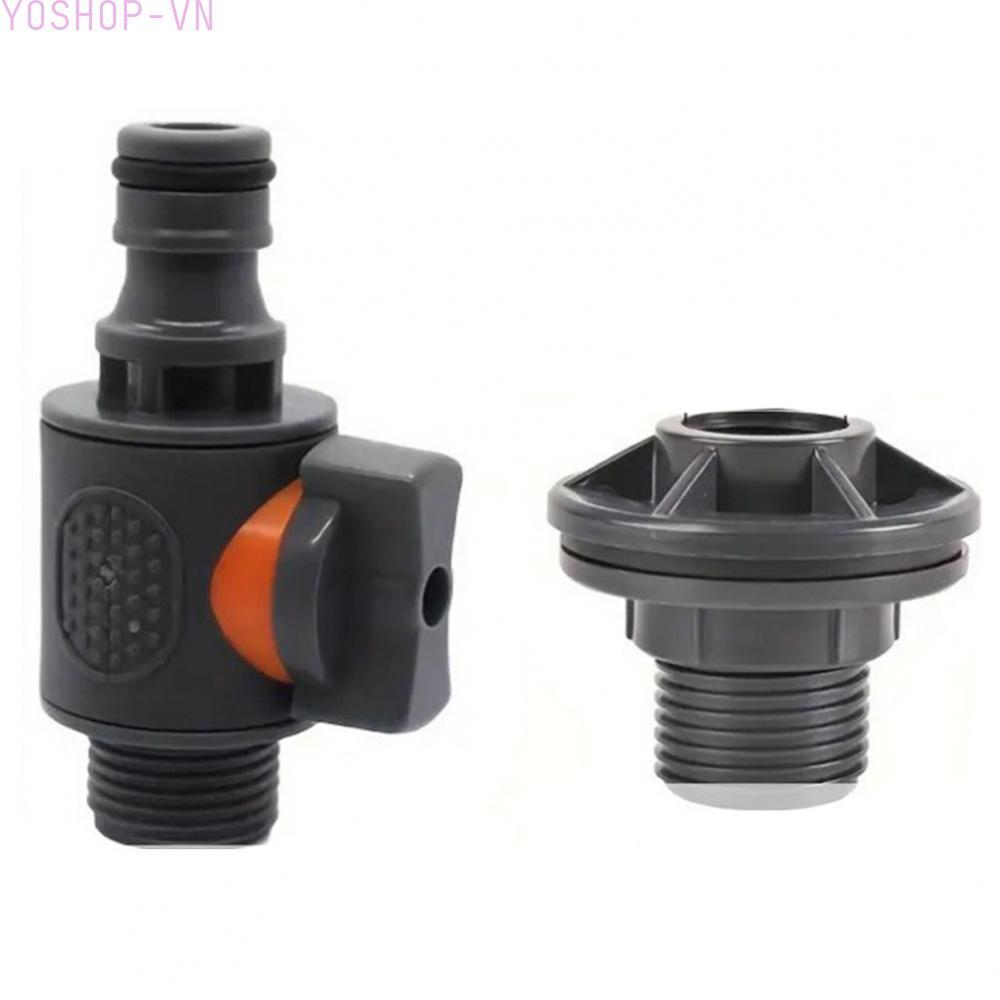 [Ysp]In Line Valve Made From High-quality PVC For Plumbing Systems PTFE Tape Included