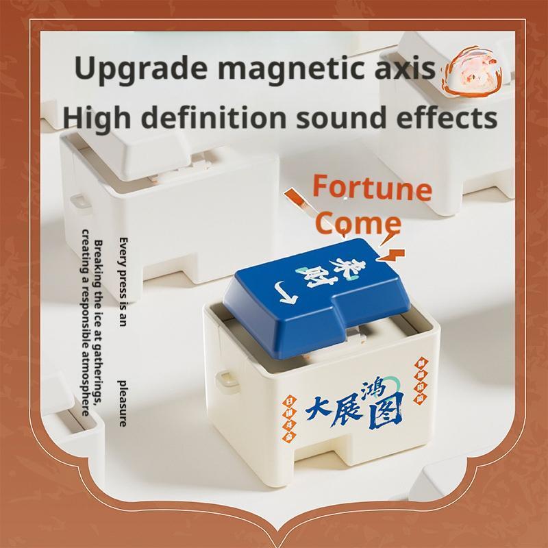 [COD] Nút Giải Nén Móc Khóa Giảm Căng Thẳng Ngón Tay Clicker Hướng Tám Giọng Nói Giàu Có B7l7