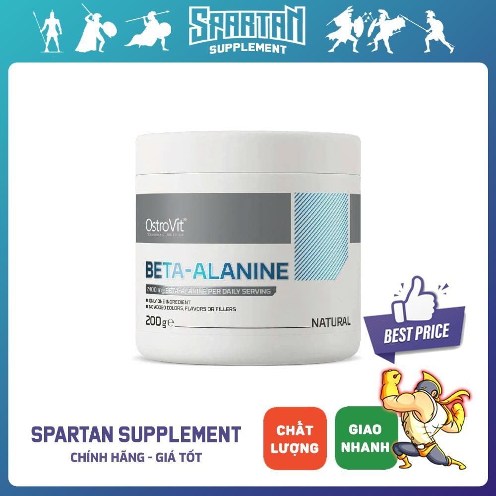 OstroVit Beta-Alanine 200g – Tăng Sức Bền, Hỗ Trợ Tập Luyện