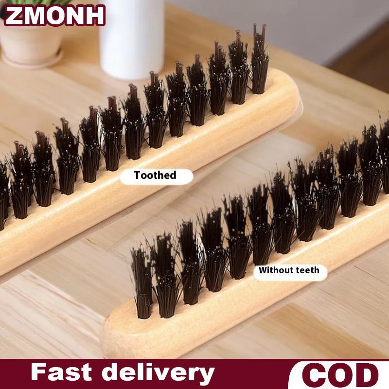 Zmo gỗ xử lý heo rừng bristlebs salon tóc bàn chải tự nhiên heo rừng lông bàn chải tóc Slimline styl