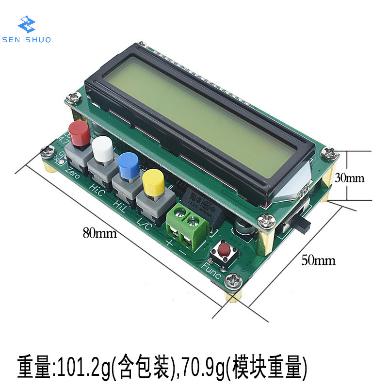 LC100-A Đồng hồ đo điện dung kỹ thuật số chính xác cao LC100A Đồng hồ vạn năng / Đồng hồ đo điện dun
