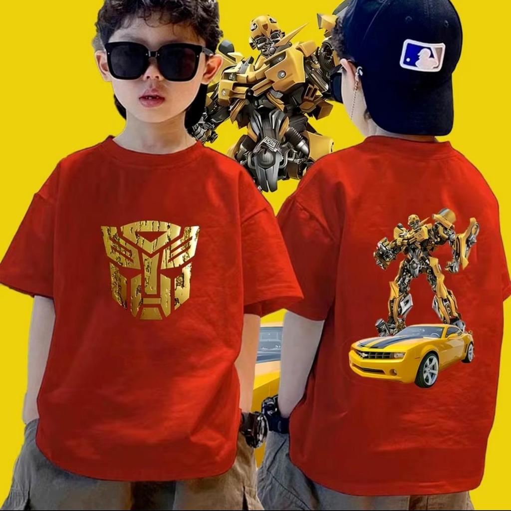 cotton 115. cartoon easy front knee length casual short sleeves T