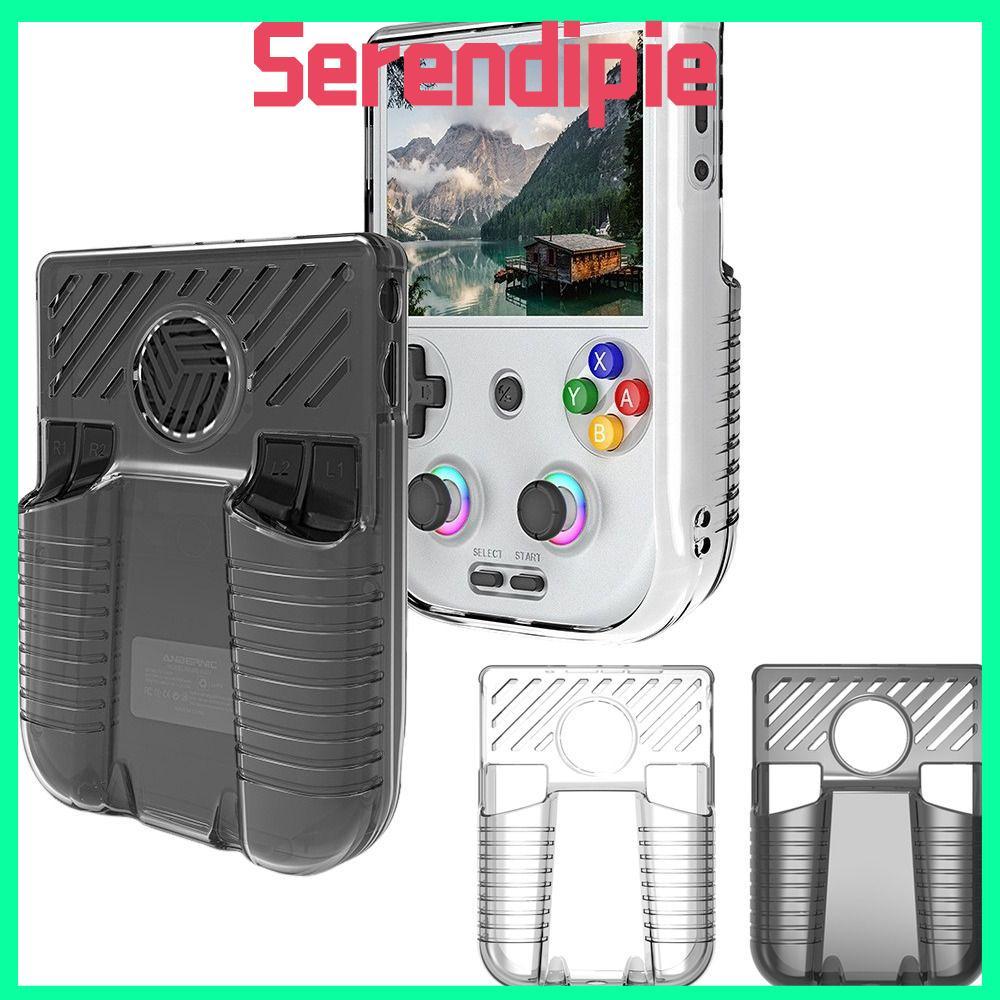 SEENDIPIE Vỏ bảo vệ chống sốc trong suốt, chống trầy xước, Vỏ bảo vệ chống rơi TPU cầm tay cho Anber