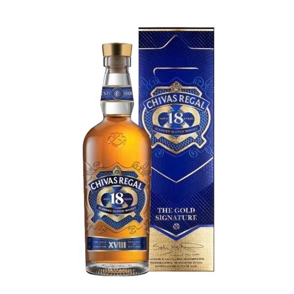 Rượu Whisky Chivas 18 Kèm Hộp 700ml