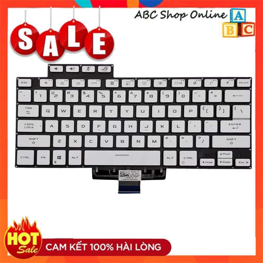 Bàn Phím ASUS ROG G15 GA503 GA503Q GA503QS GA503QR GA503QM Zephyrus M16 GU603 GU603H GU603Z GU603HE