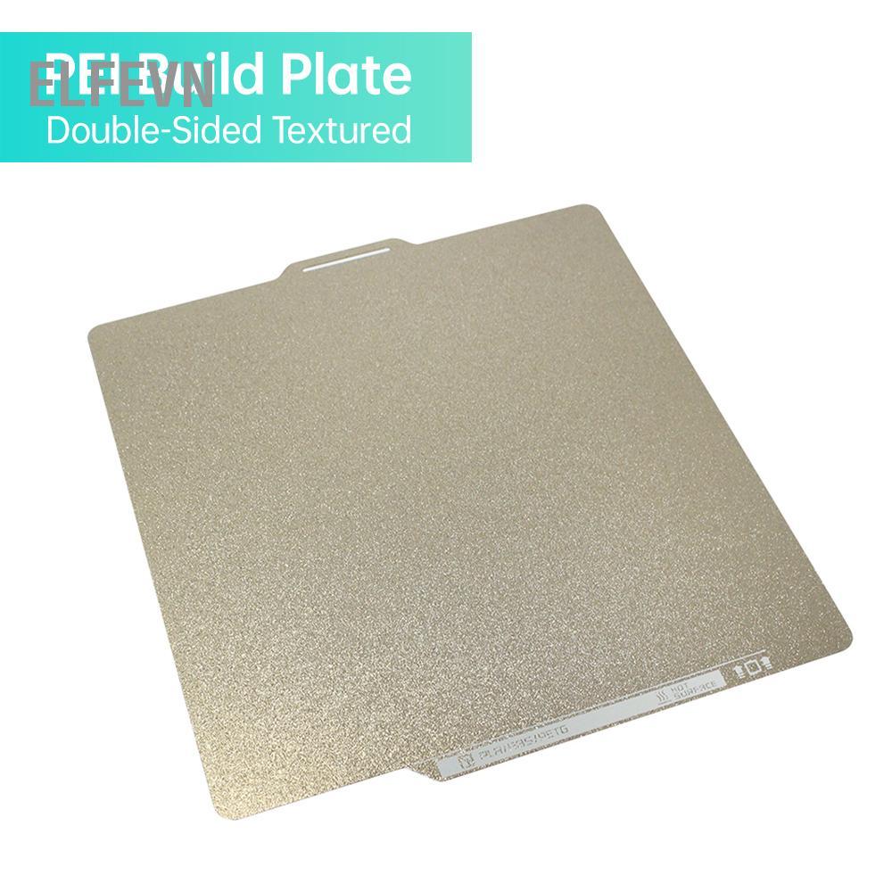 Elfevn WOTAO PEI Build Plate Giường in 3D Bề mặt có kết cấu hai mặt Thép lò xo từ tính Nền tảng linh