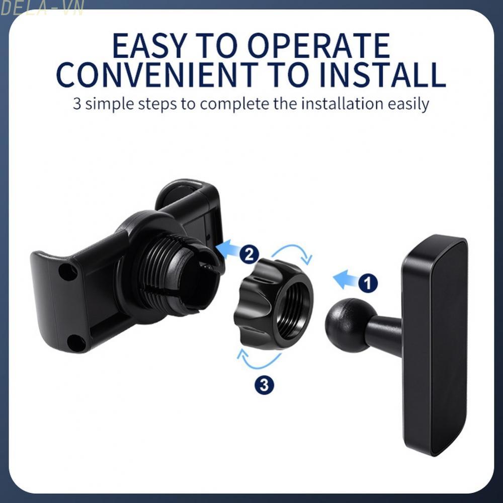 Magnetic Phone Mount Magnetic Base Stable Grip Portable Mount For Gym Equipment#DELA