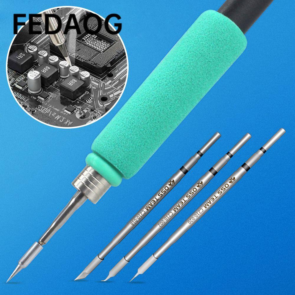 Bộ dụng cụ trạm hàn FEDAOG C210 C210 Series T210 Tay cầm Công cụ hàn không chì