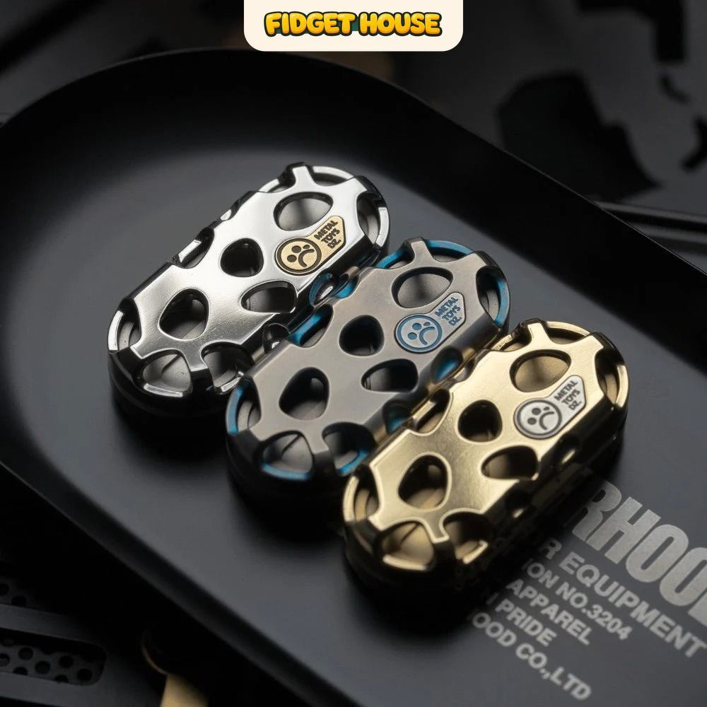 Fidget Slider - TOP-B Skeleton Metal Toys - Thẻ Đẩy EDC Kim Loại - Đồ Chơi Giảm Stress
