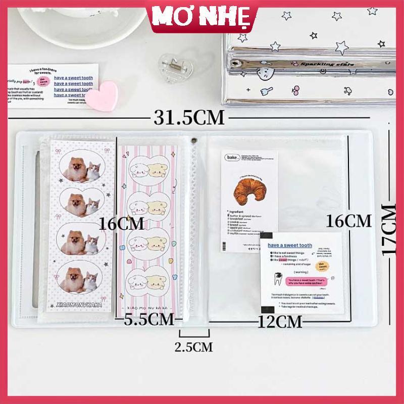 Cơ nhẹ 4 Grid Cartoon Photo Album For 40 2x6 "Strips & 20 4x6" Photos cơ nhẹ