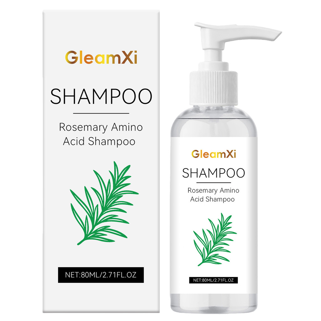 Dầu GleamXi Rosemary Amino Acid - Dầu Gội Tăng Trưởng Tóc Cho Tóc Mỏng 80ml