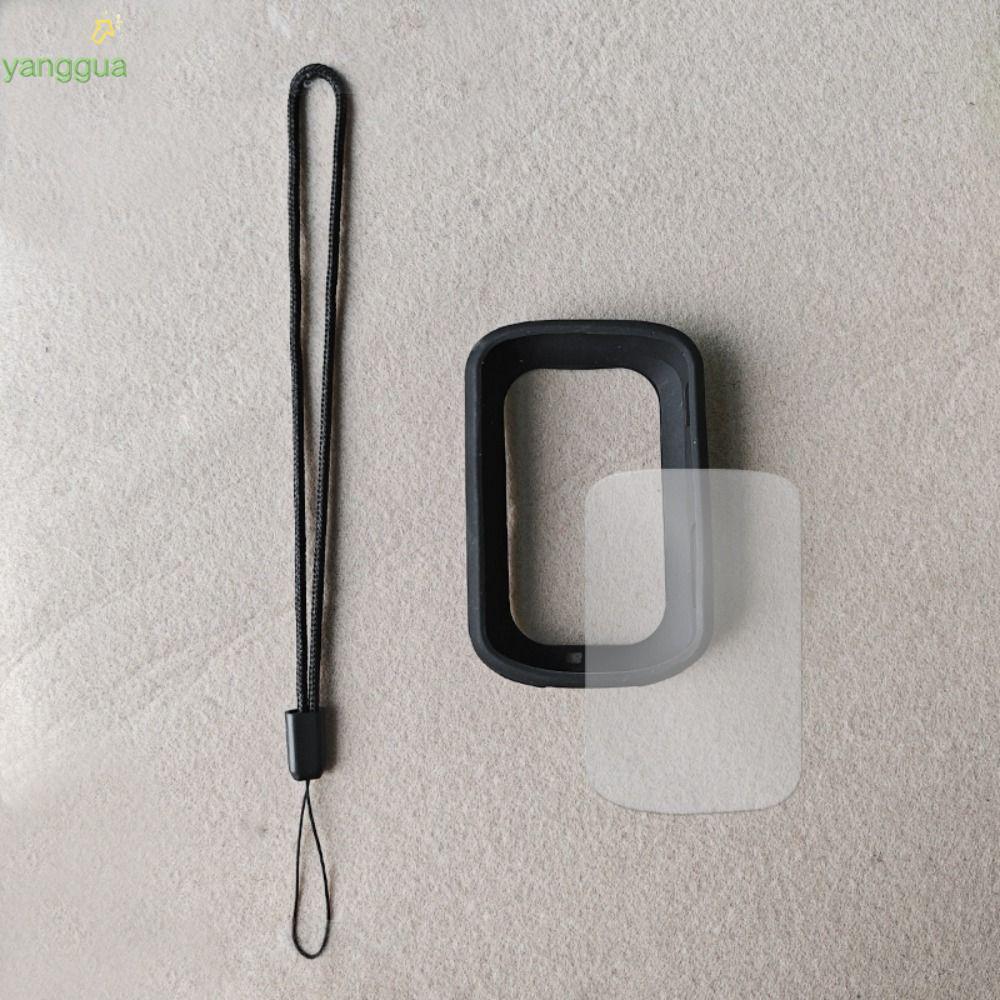 Vỏ bảo vệ YANGGUA, Máy tính GPS xe đạp chống sốc chống rơi, Phim màn hình silicon chống trầy xước nh