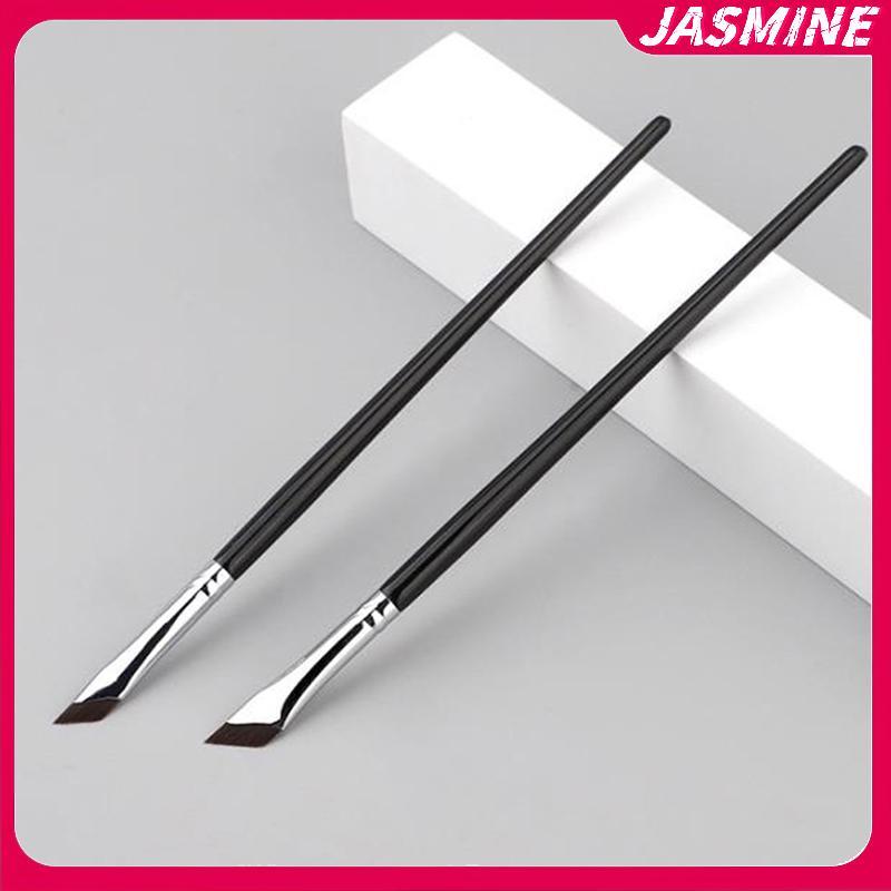 JASMINE Nâng cấp de Eyeliner Brush Ultra Thin Fine Angle Flat Eyebrow Brush Under The Eyes Place Mak