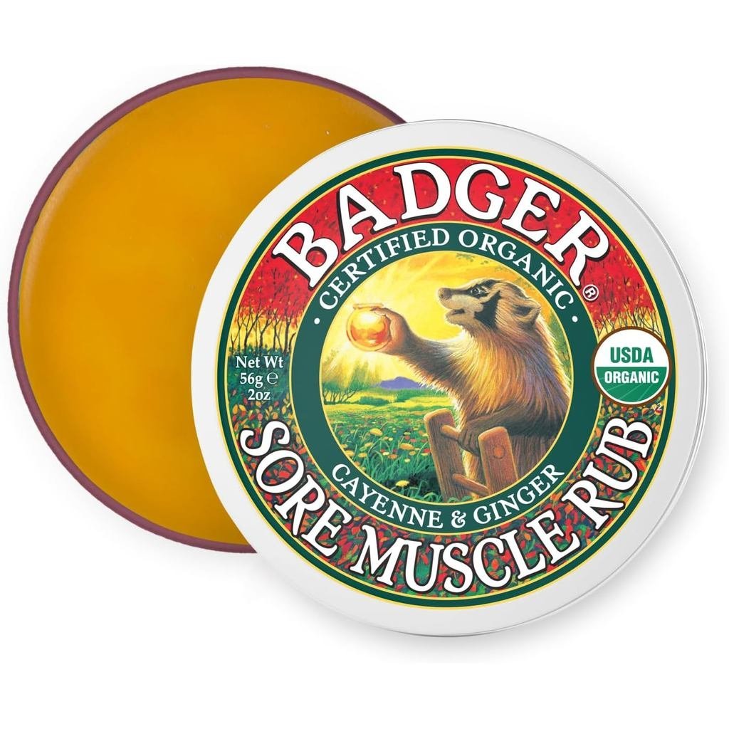 Badger Sore Muscle Rub Tin - 2 oz