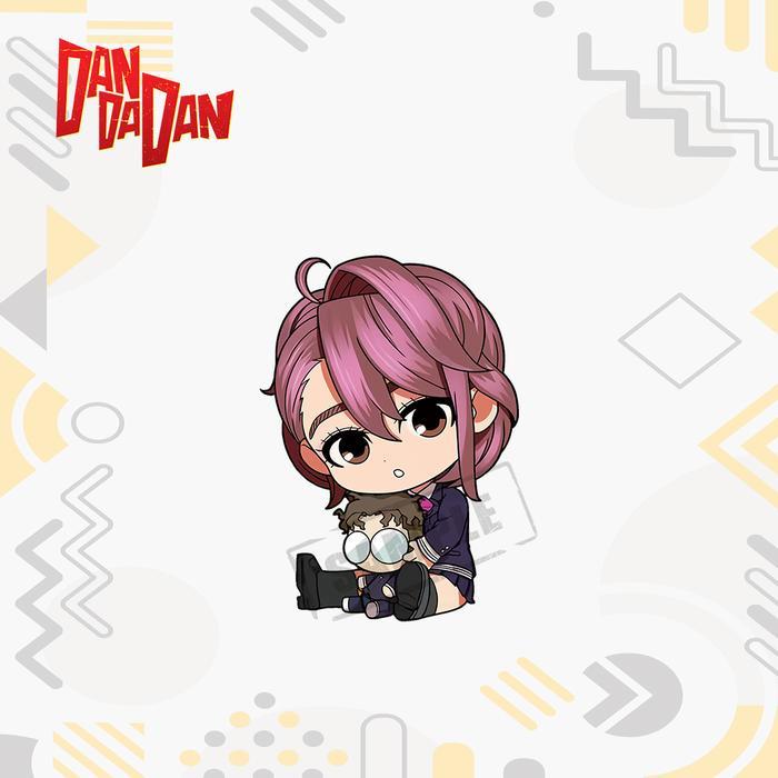 Gantungan Kunci Dandadan - Keychain Anime Dandadan Okarun - Ganci Acrylic Momo Ayase - Aira Shirator