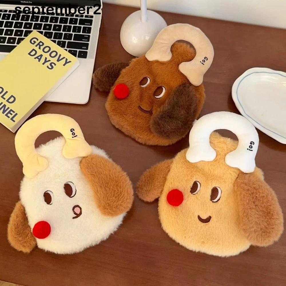 Túi đựng nước nóng SEPHL, Túi nước ấm hoạt hình dày ấm cúng, Túi đựng nước sang trọng có thể tháo rờ