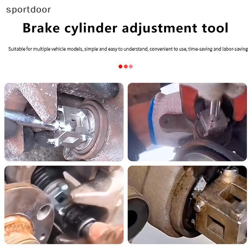 [sportoutdoor] Xe ô tô Phanh đĩa sau Piston Caliperpression Dụng cụ Má phanh Rewind / Wind Ba Cube T
