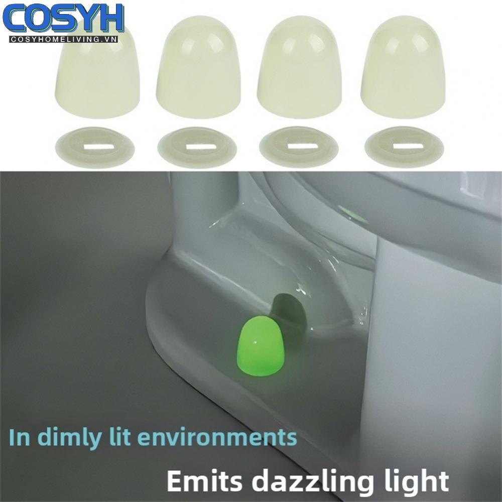 <cosyh>Toilet Bolt Cover PP Plastic Lightweight 6.5 G Modern Design Compact Profile