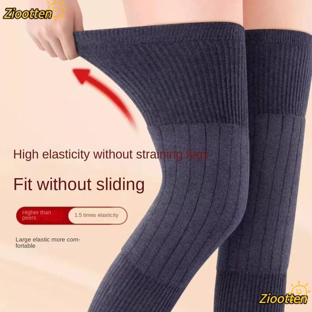 Đệm đầu gối KneeCap chất liệu len cashmere cao cấp, màu đen/xám