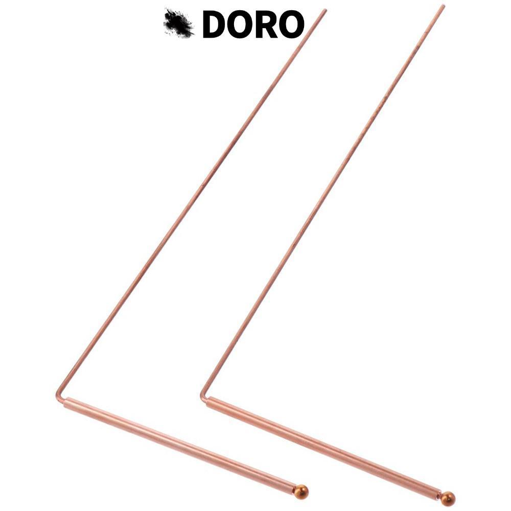 DORO 2 Chiếc Thiết Bị Ma, Đồng Nguyên Chất 99,9% Thanh Dowsing Đồng, Treasure Ghost hunters Ghost