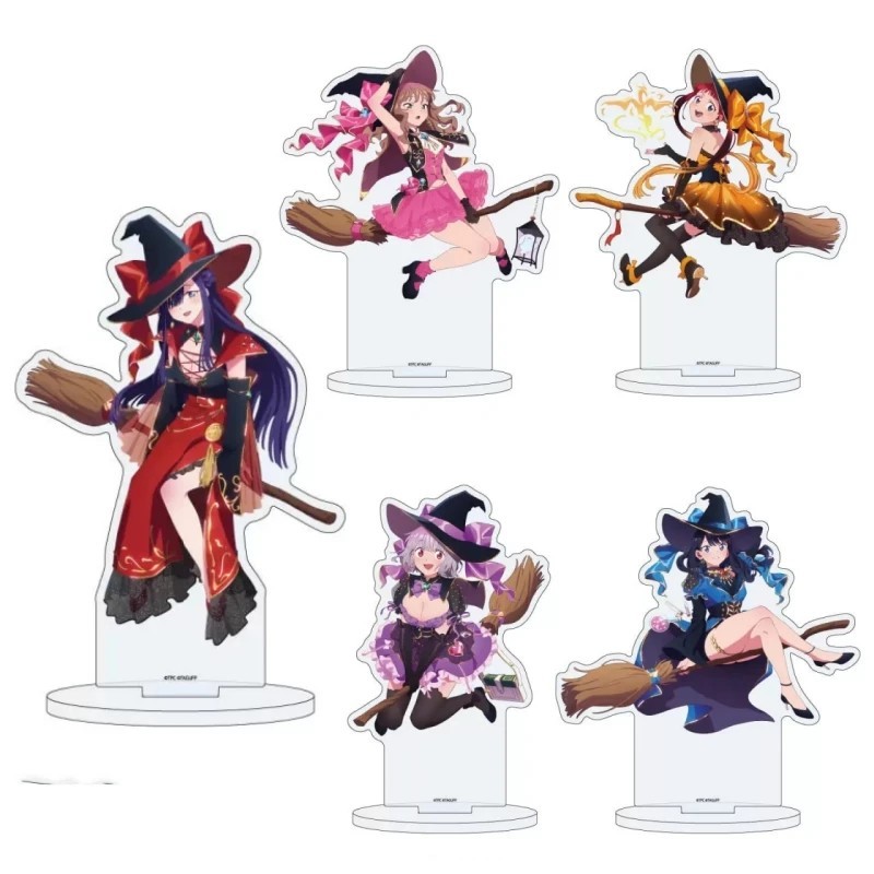 Standee Anime Gridman Universe mô hình acrylic để bàn trang trí phiên bản phù thủy Witch 15cm Rikka 