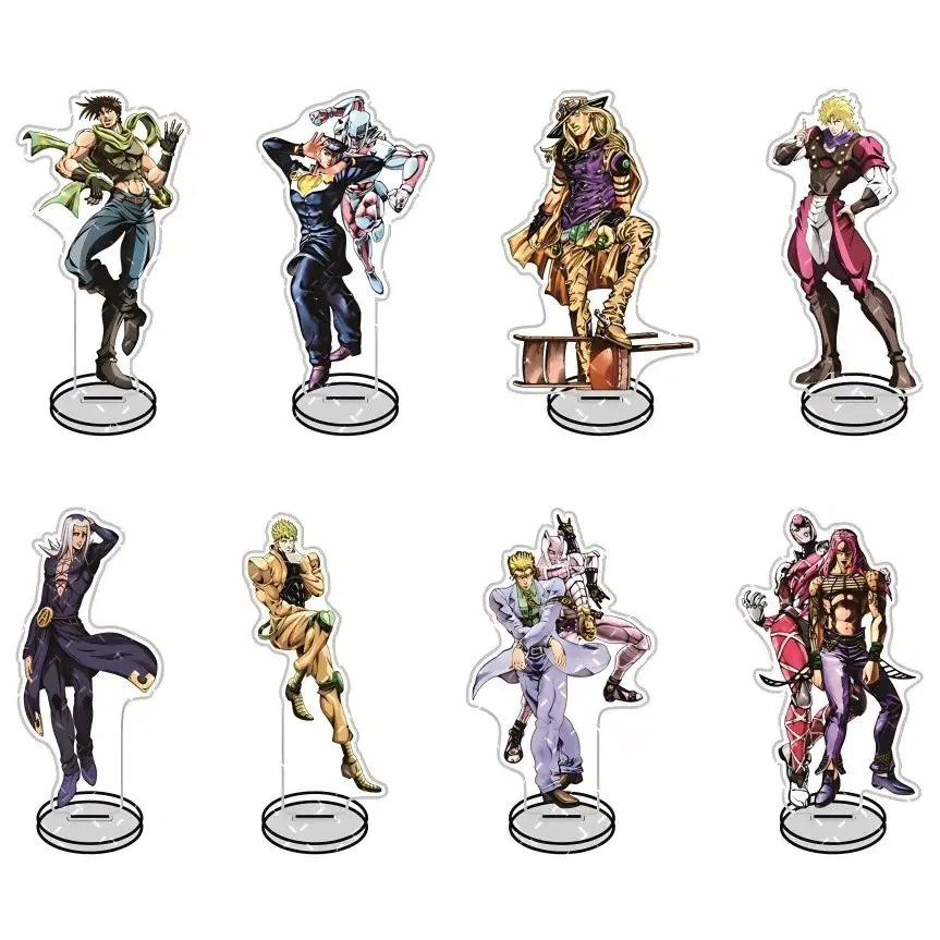 JoJo's Bizarre Adventure Acrylic Standee 15cm - Joseph/Dio Brando Anime Figure Desk Decoration Colle