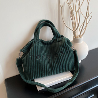 Mùa Thu Đông Phù Hợp Với Niche Phong Cách Mới Dung Tích Lớn Túi Tote Đeo Vai Phong Cách Hàn Quốc Corduroy 2025 Túi Xách Phong Cách Lười Hợp Thời Trang
