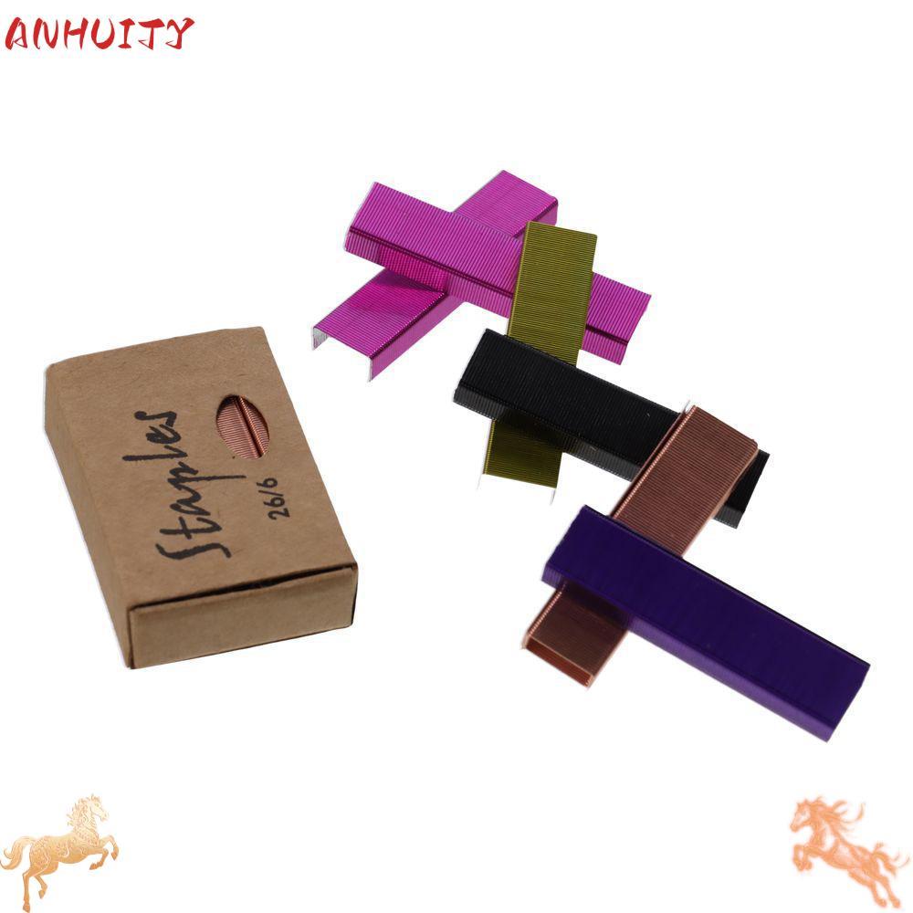 ANHUITYJ 1000 Cái Kim Loại Mỗi Gói Kim Loại Kim Loại Màu, 26 / 6 1 / 4 Inch 26 / 6 Kim Loại Kim Loại