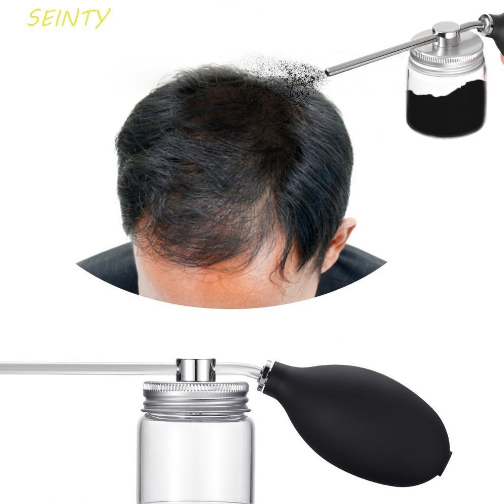 SEINTY Powder Blower Puffer, Hair Building Refillable Hair Salon Powder Spray Bottle, Xịt thủy tinh 