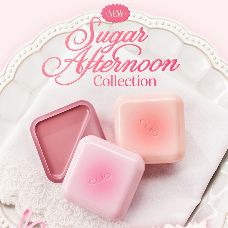 [100% Authentic] CLIO Essential Lip Cheek Tap 4.5g (NEW Sugar Afternoon Edition)