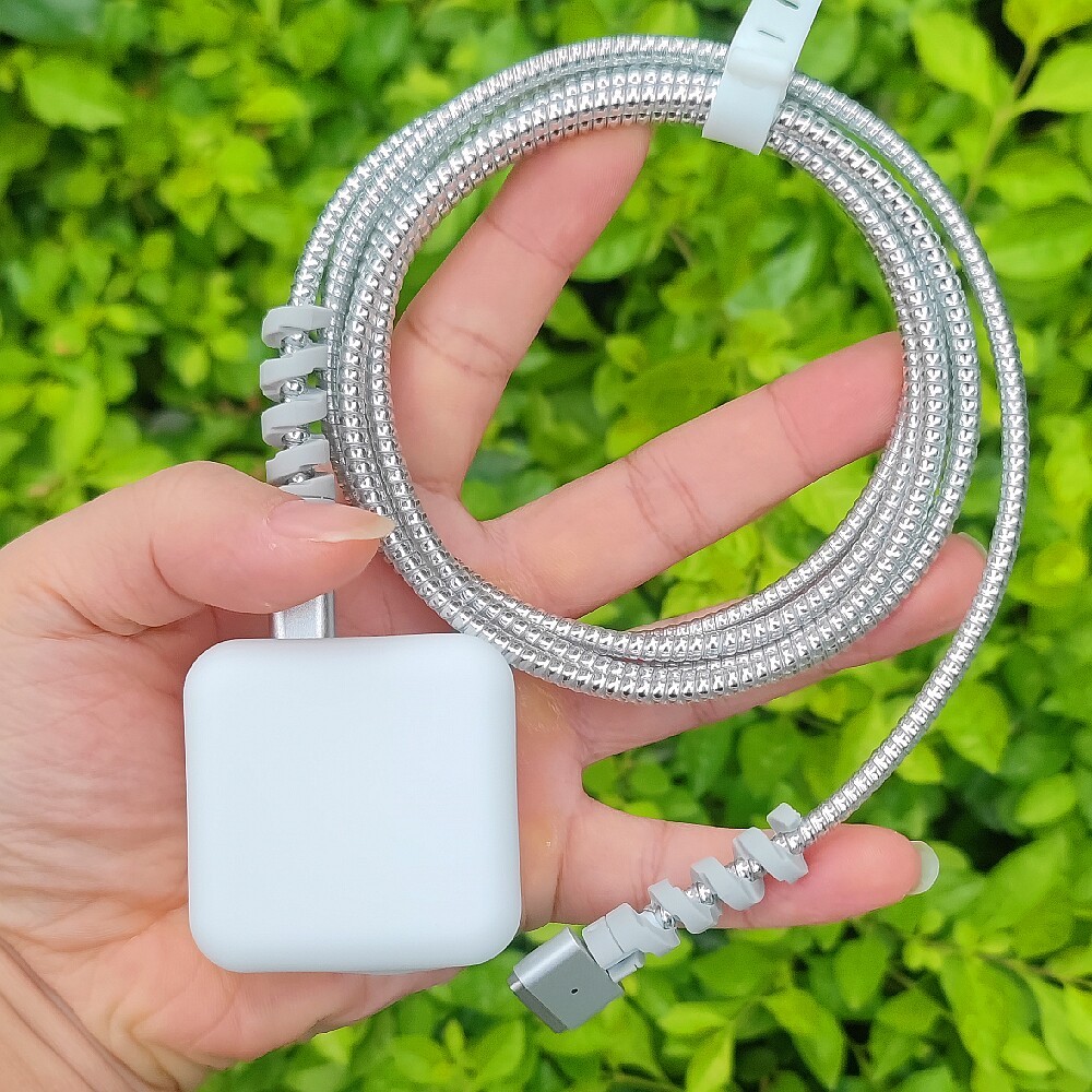 Thích hợp cho Apple MacBook Air M4 Notebook Cáp dữ liệu Vỏ bảo vệ M2 M3 35W Dây cuộn dây sạc