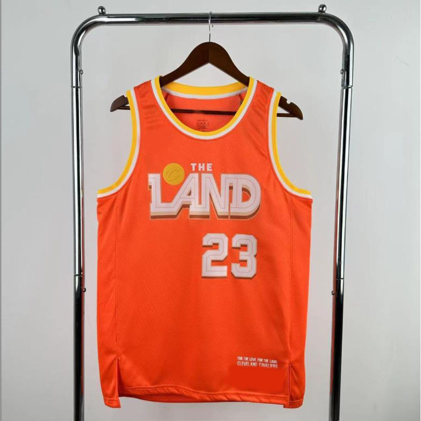 [Hot press] Áo bóng rổ Cleveland Cavaliers với LOGO City phiên bản Jersey James Irving Love Harden