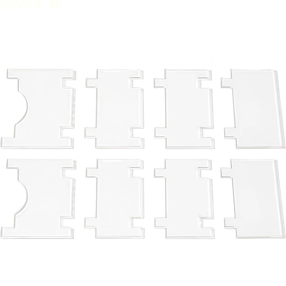 【CHAMER】Clear Acrylic For Furniture Spacer 2 Pack Wall Stopper for Sofa Floor Protection【HomeLiving】