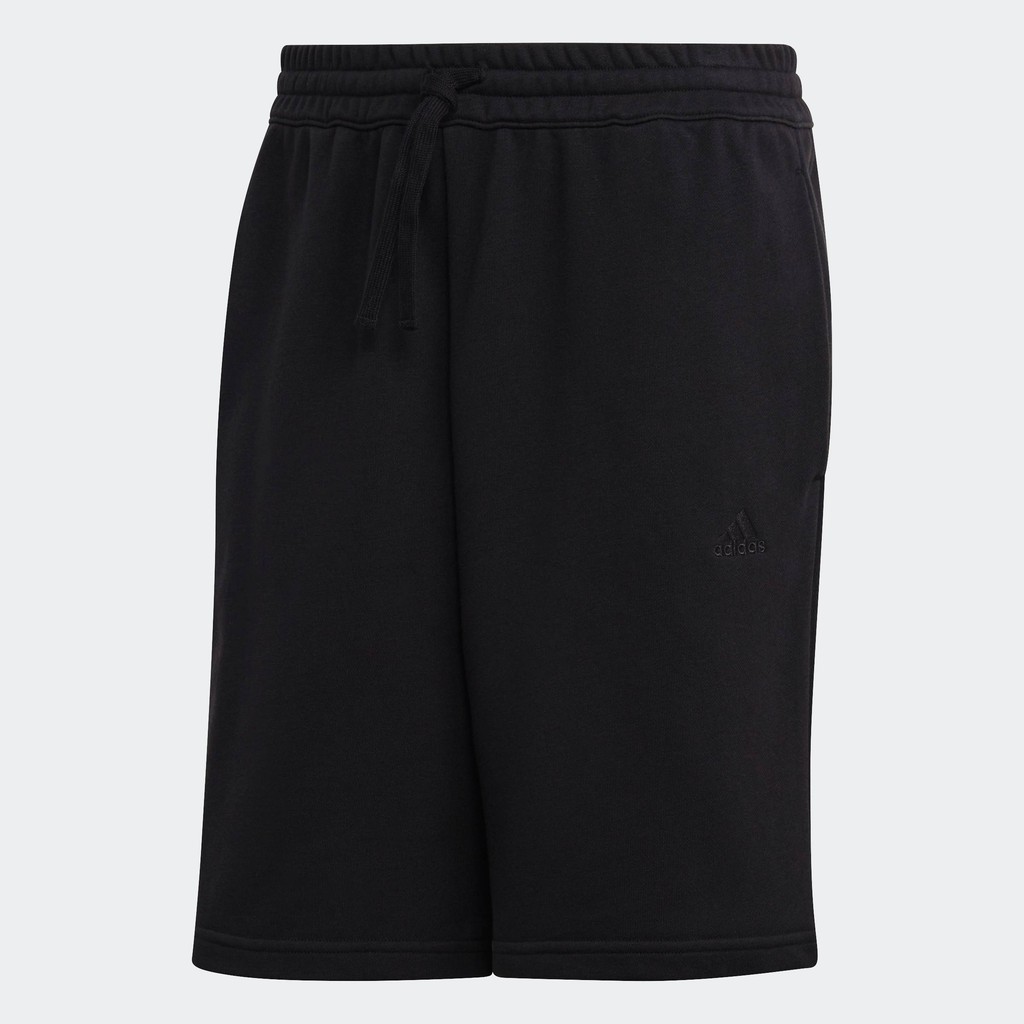 adidas Phong cách sống Quần Short Vải Thun Da Cá ALL SZN Nam Đen IC9756