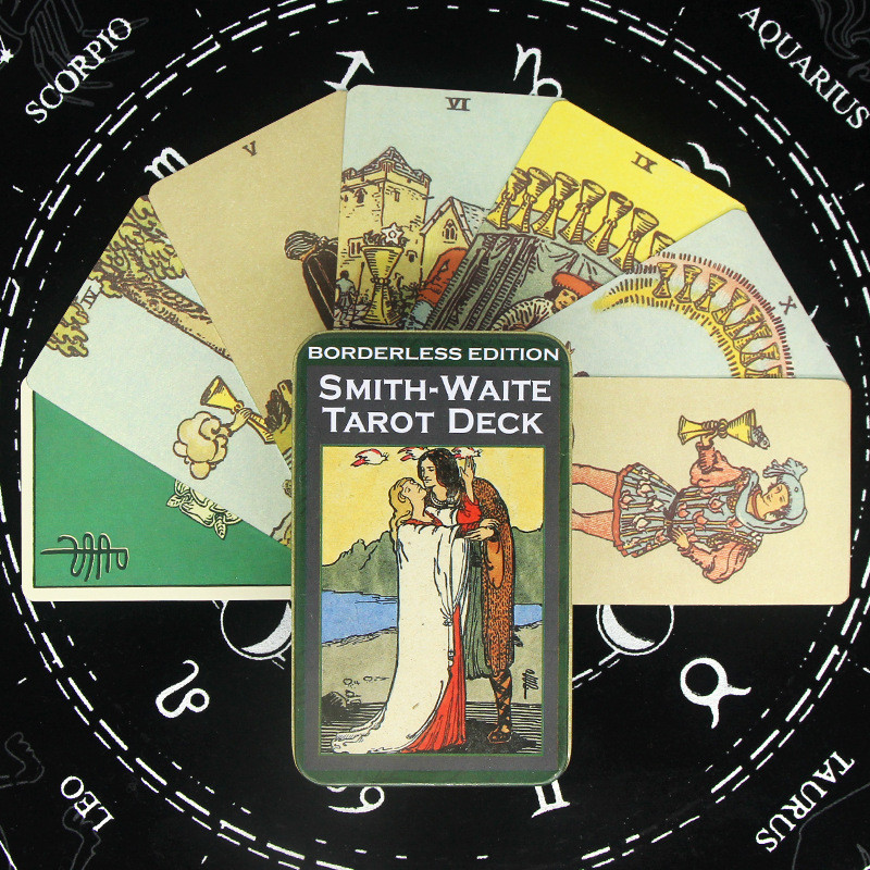 Hàng sẵn có Vận chuyển nhanh WaiteTarot Tarot Board Game SmithWaiteTarot Century WeiteTarot Borderle