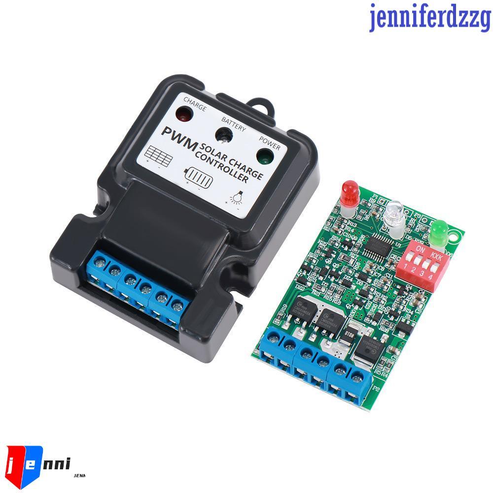 Bộ sạc pin JENNIFERDZZG Bộ điều khiển PWM hữu ích Bộ điều chỉnh pin 6V 12V 10A