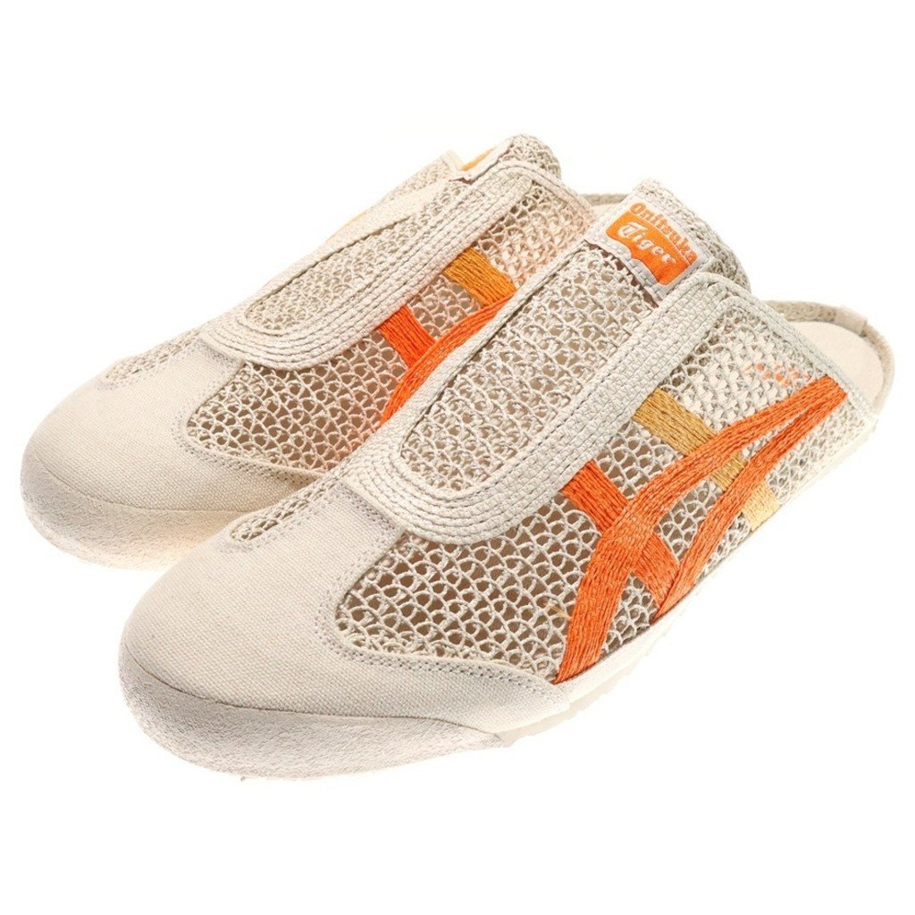 Ouchi TIGER TIGER Onitsuka Onitsuka Sabot Mexico 66 Dép cao gót Dép màu be 1183 Nhật Bản Giao hàng t